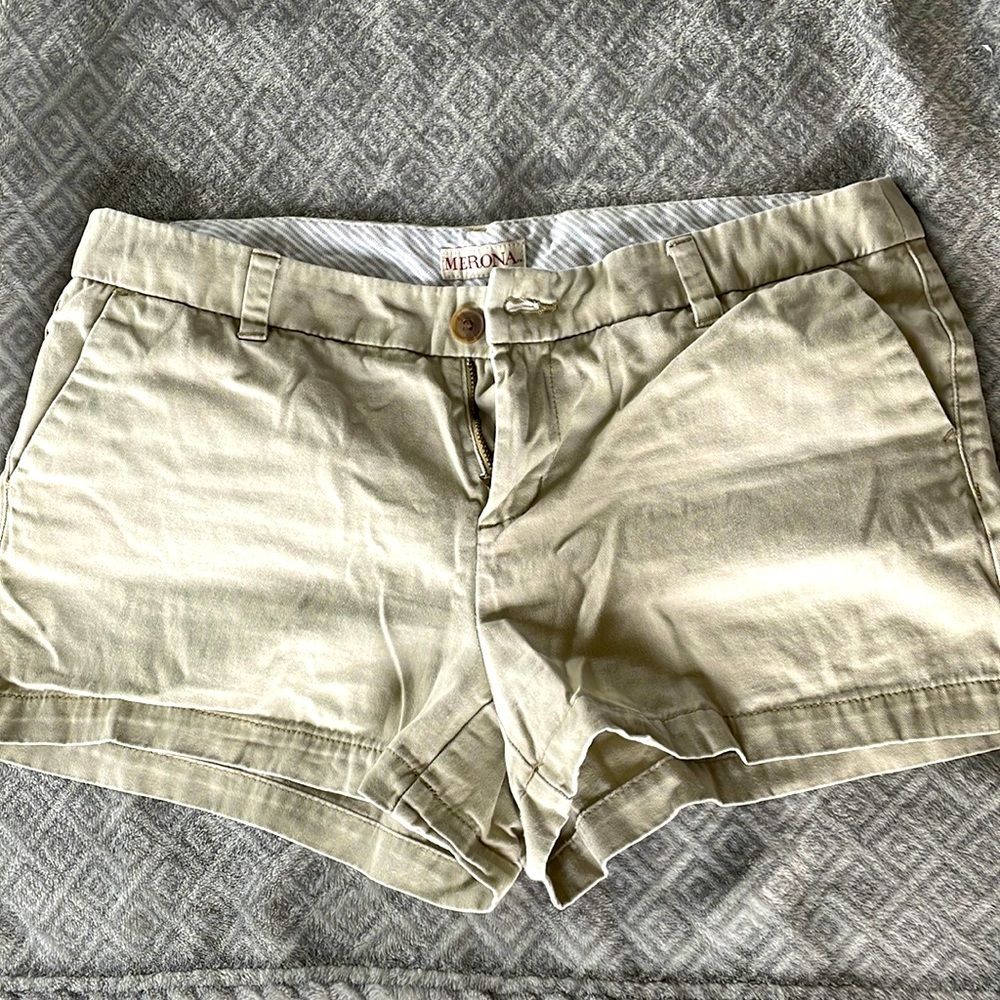 Womens khaki shorts